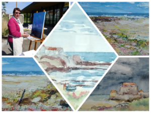 2019 07 05 Herne Bay exposition jumelages Beach Creative Annie Cocquerelle